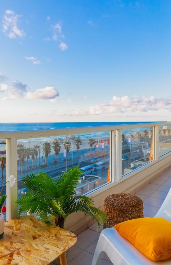 4 Bedroom Apartment On The Beach Tel Aviv Eksteriør bilde