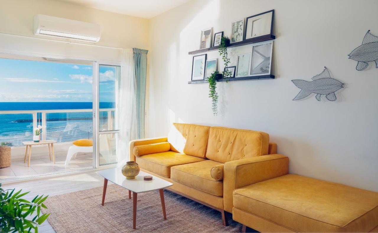 4 Bedroom Apartment On The Beach Tel Aviv Eksteriør bilde